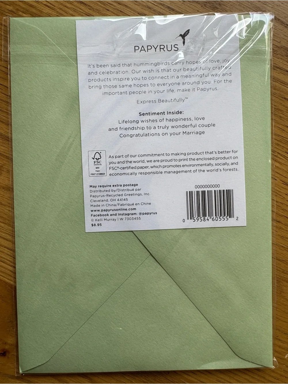 Wedding Card Assortment Set of 5 - NWT